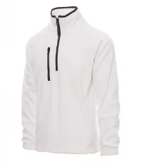 Men's sweatshirt with half zip Payper Dolomiti+, white