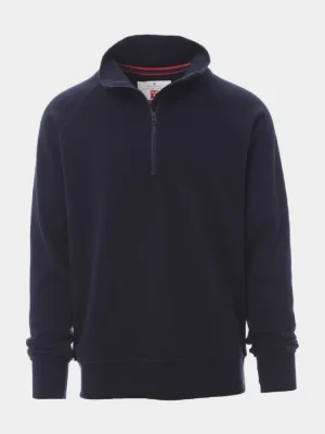 Men's sweatshirt with half zip Payper Austin, navy