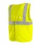 Reflective mesh vest CXS Dorset, yellow