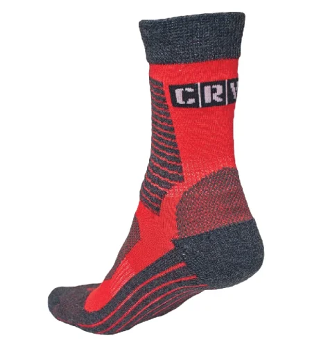 Cerva Melnick socks, red