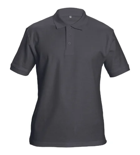 Polo shirt Cerva Dhanu, short sleeve, anthracite