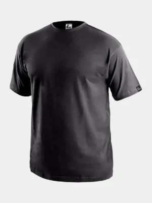 T-shirt CXS DANIEL, short sleeve, black