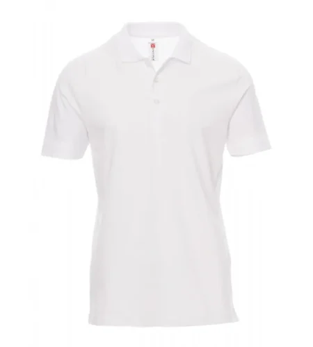 Men's polo shirt Payper Rome, short sleeve, white