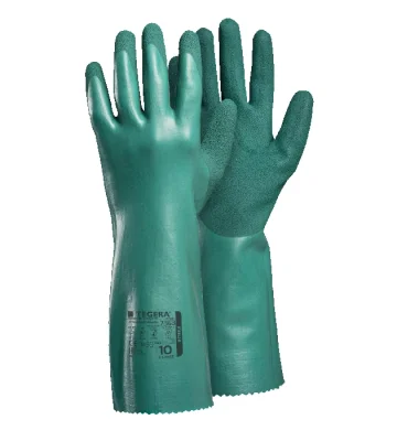 Chemical protection work gloves Tegera 7363