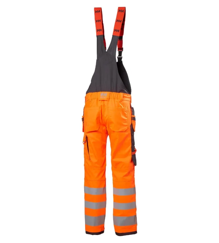 Reflexné montérky na traky Helly Hansen Alna 2.0, Construction, tr. 2, oranžové