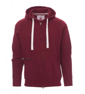 Men's hoodie Payper Dallas+, bordo