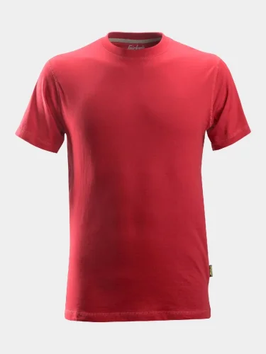 T-shirt short sleeve Snickers Classic, red