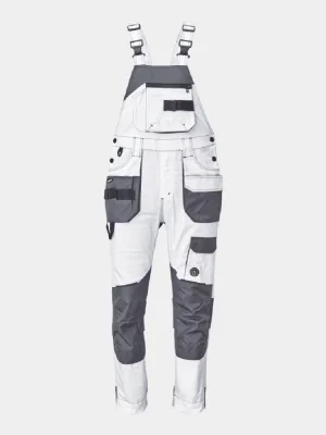 Bib & Braces Cerva Dayboro, white