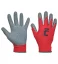 Pletené rukavice Cerva HORNBILL, nylon, máčené latexem - Velikost: 11