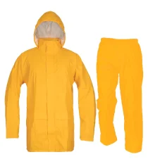 Oblek do dažďa Cerva SIRET PU, žltý