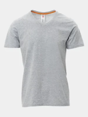V-Ausschnitt T-Shirt Payper V-Neck, melange