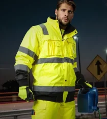 Hi-vis jacket 2v1 Ardon Howard+, yellow