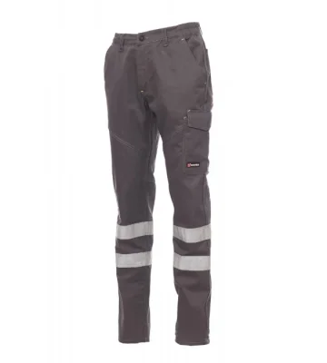Cotton trousers Payper Worker Reflex, smoke
