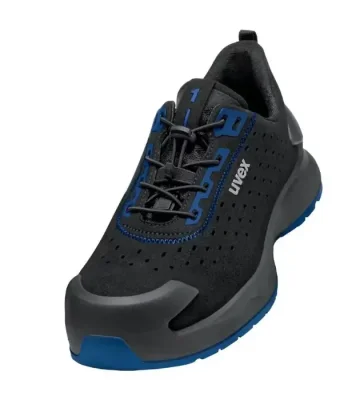 Safety shoes Uvex 1 X-Craft, S1 P SRC, black-blue