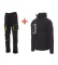 Payper Technik Next 400 set of trousers + softshell jacket, black