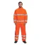 Light reflective work jacket Cerva GORDON, orange