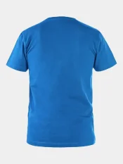 T-shirt CXS NOLAN, short sleeve, azure