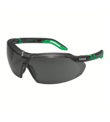 Welding safety glasses uvex i-5, protection 5, black-green