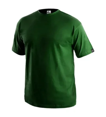 T-shirt CXS DANIEL, short sleeve, dark green