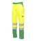 Hi-vis work trousers Payper Charter, yellow-green