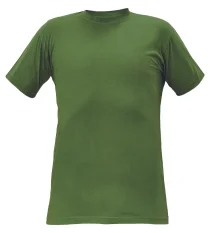 Tričko Cerva TEESTA, krátky rukáv, 100% bavlna, trávovo zelená