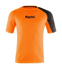 Funkčné tričko Kapriol Quick Dry, krátky rukáv, oranžové