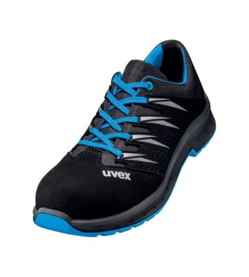 Safety shoes Uvex 2 Trend, S1 P SRC, black-blue