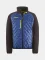 Hybridná pracovná bunda Kapriol Slick, páperová, softshell, modrá