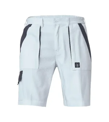 Work shorts Cerva Max Neo, 100% cotton, white