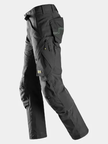 Work Trousers Snickers FlexiWork+ 6903, black