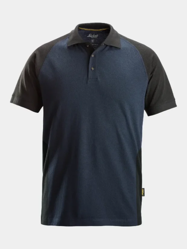 Dvojfarebná polokošeľa Snickers 2750, navy