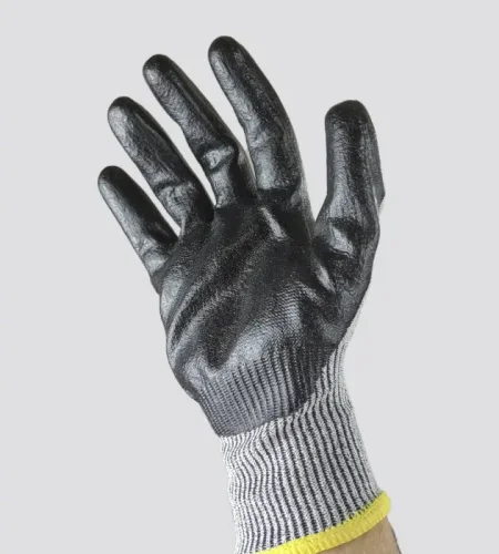 Protiporézne pracovné rukavice Cerva RAZORBILL, protiporéz C, šedé - Veľkosť: 9
