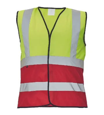 Reflective vest Cerva LYNX DUO, yellow-red