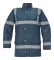 Waterproof winter hi-vis jacket Cerva SEFTON, navy