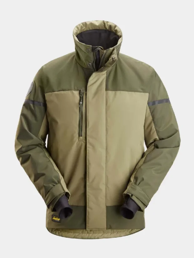 Zimní zateplená bunda Snickers 1106, khaki