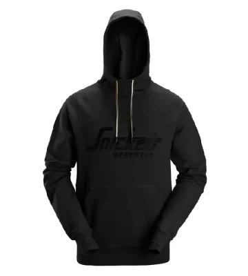 Logo Hoodie Snickers 2894, black