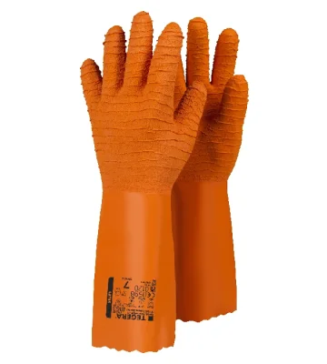 Chemical protection work gloves Tegera 8163