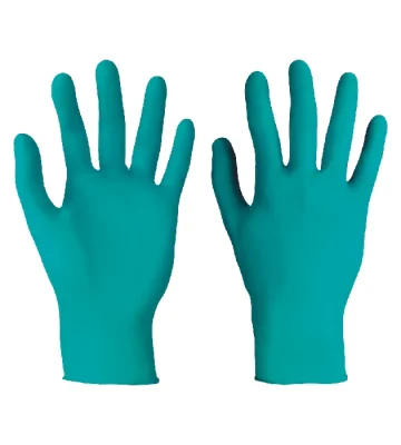 Disposable gloves Ansell TouchNTuff 92-500, nitrile, powdered, 100 pcs/pack