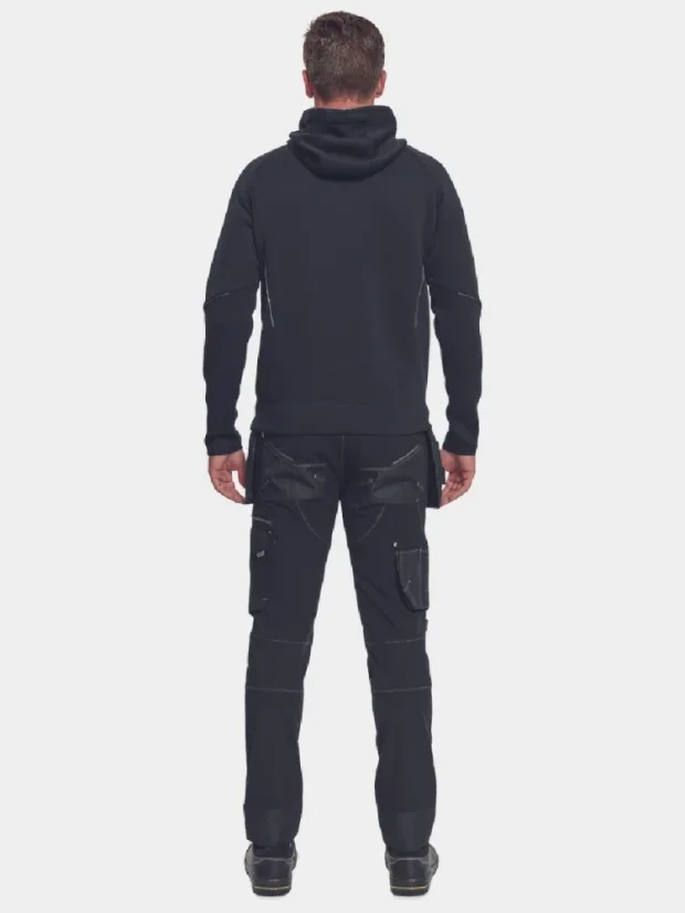 Arbeits-Sweatshirt Cerva Neurum, schwarz