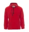 Men's sweatshirt with half zip Payper Dolomiti+, red