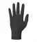Jednorázové rukavice čierne CXS STERN BLACK, nitril, 100ks/bal