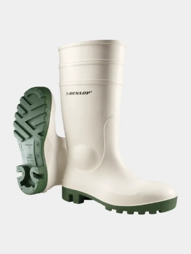 Dunlop boots Protomastor SB, steel toe, white