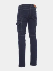 Riflové montérky s elastanom Payper West, denim