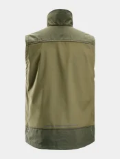 Softshellová vesta Snickers 4506 AllroundWork, khaki