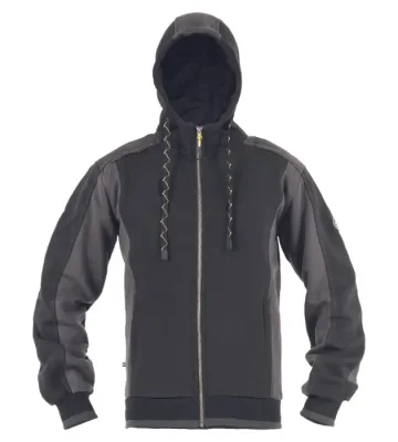 Hoodie Cerva Dayboro, black