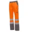 Hi-vis work trousers Payper Charter, orange-gray