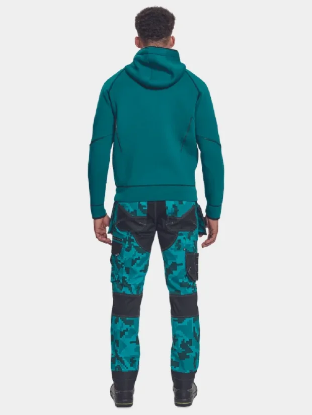 Arbeits-Sweatshirt Cerva Neurum, petrol
