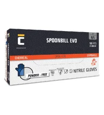 Disposable gloves Cerva SPOONBILL EVO, nitrile, powder-free, 100 pcs/pack