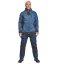 Softshellová pracovná bunda Cerva Huyer, kr. modrá