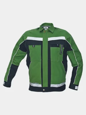 Work jacket Australian Line Stanmore, 100% cotton, green